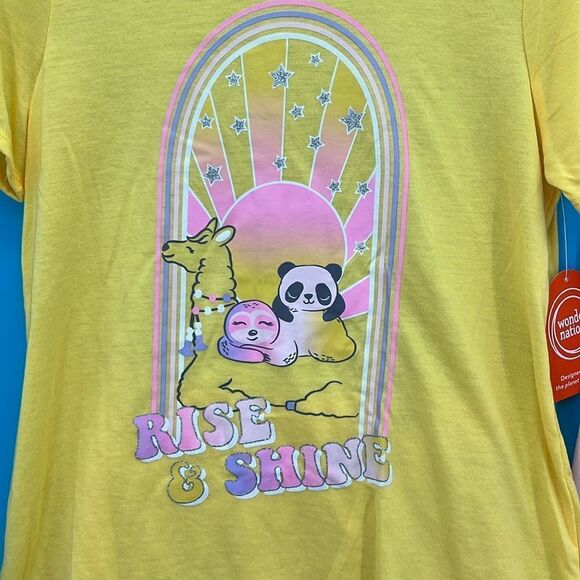 Girls Long & Short Pajama Lounge Sleep 2pc Set, 2-Pack Size XL - Picture 5 of 8